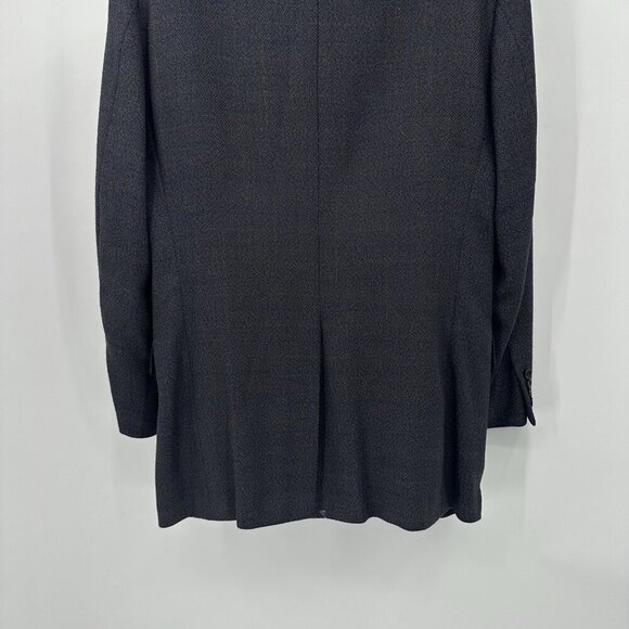 HICKEY FREEMAN NEIMAN MARCUS jacket blazer sport coat regent 100% wool 43L - Picture 8 of 11